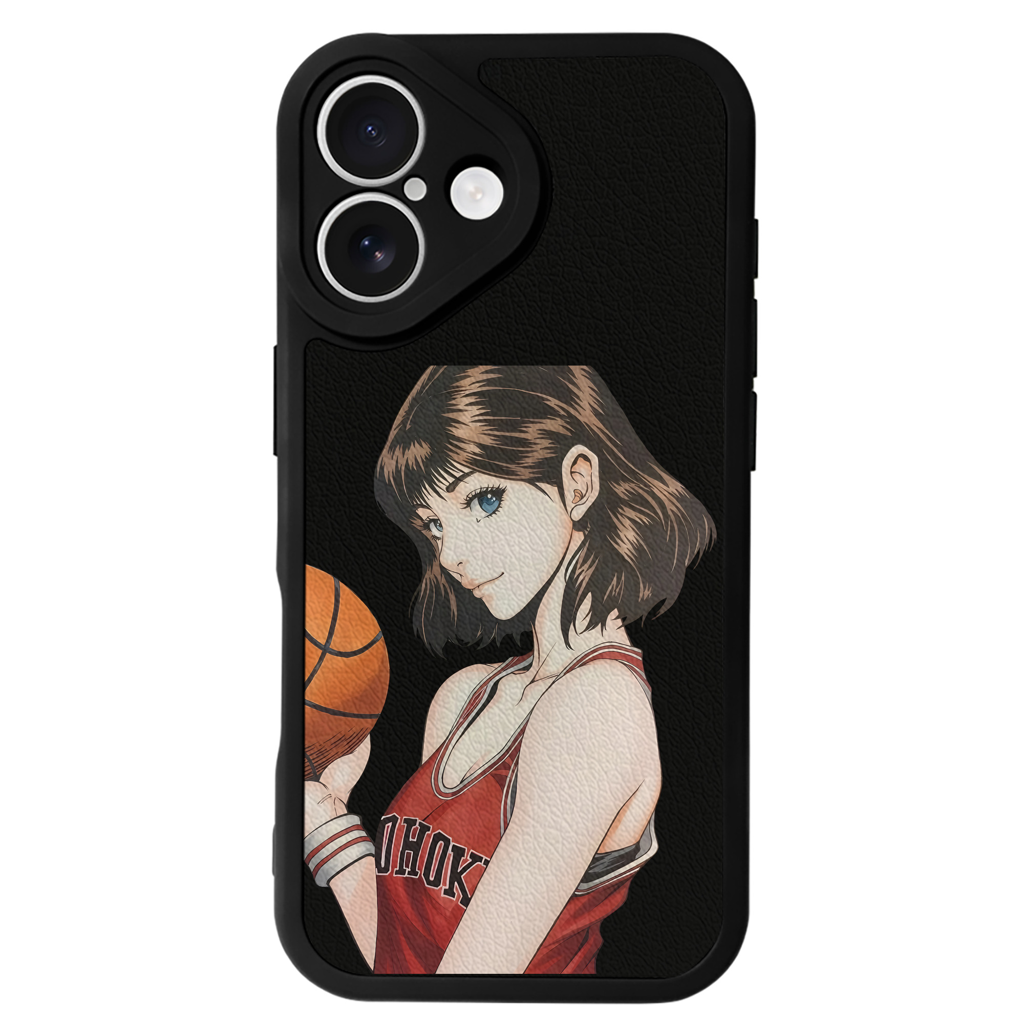 （画像用） SLAM DUNK／スラムダンク 【iPhone 16シリーズ対応】シリコンスマホケース（レザー調） 材質：シリコン